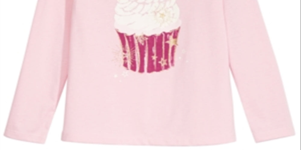 Epic Threads Toddler Girl's Cupcake T-Shirt Pink Size 3T
