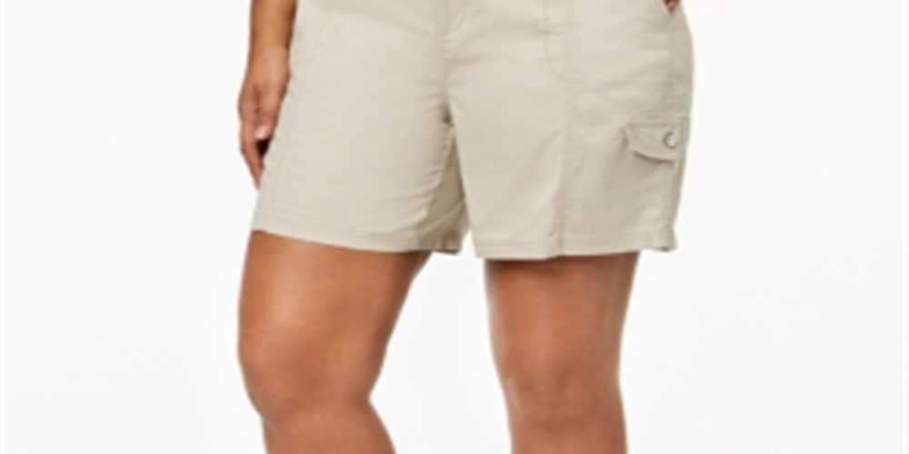 Style & Co Women's Shorts Brown Size 24W