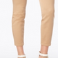 Thalia Sodi Women's Double Button Skinny Ankle Pants Brown Size 4