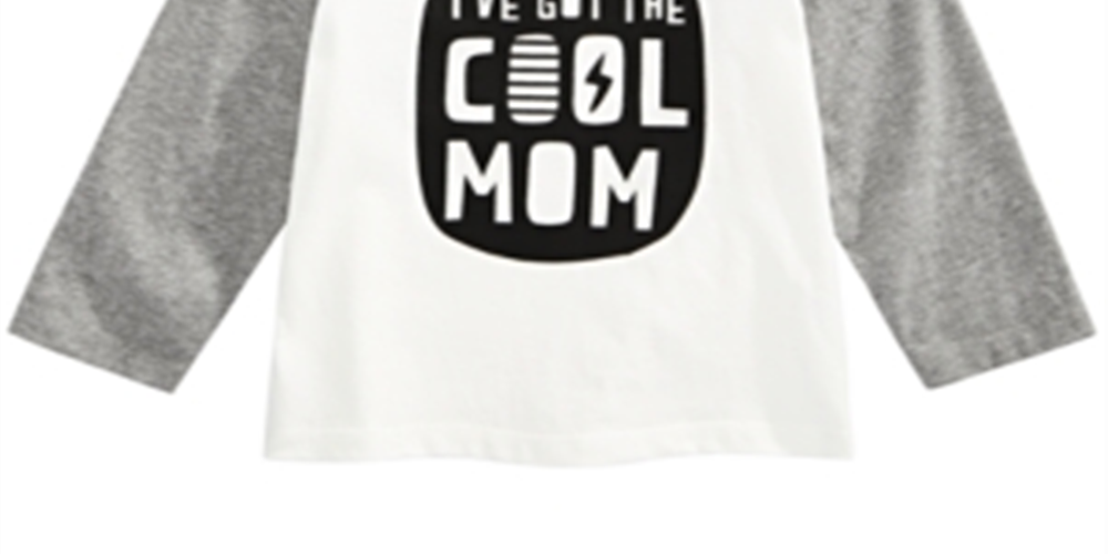 First Impressions Toddler Boy's Cool Mom-Print Cotton T-Shirt White Size 3T