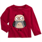 First Impressions Baby Boy's Cotton Little Owl T-Shirt Red Size 12MOS