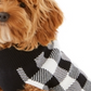 Charter Club Women's Check Print Dog Family Sweater White Size Large