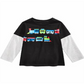 First Impressions Toddler Boy's Trains-Print Layered-Look Cotton T-Shirt Black Size 2T