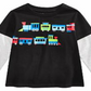 First Impressions Toddler Boy's Trains-Print Layered-Look Cotton T-Shirt Black Size 2T