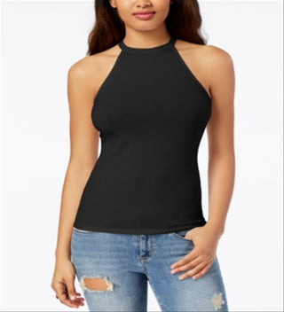 Guess Womne's Eco Elyza Cutaway-Shoulder Top Black Size X-Small