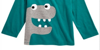 First Impressions Baby Boy's Cotton Dinosaur T-Shirt Green Size 3-6MOS