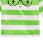 First Impressions Baby Boy's Striped Face-Print Cotton T-Shirt Green Size 6-9MOS