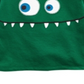 First Impressions Baby Boy's Monster Face Applique T-Shirt Green Size 12MOS