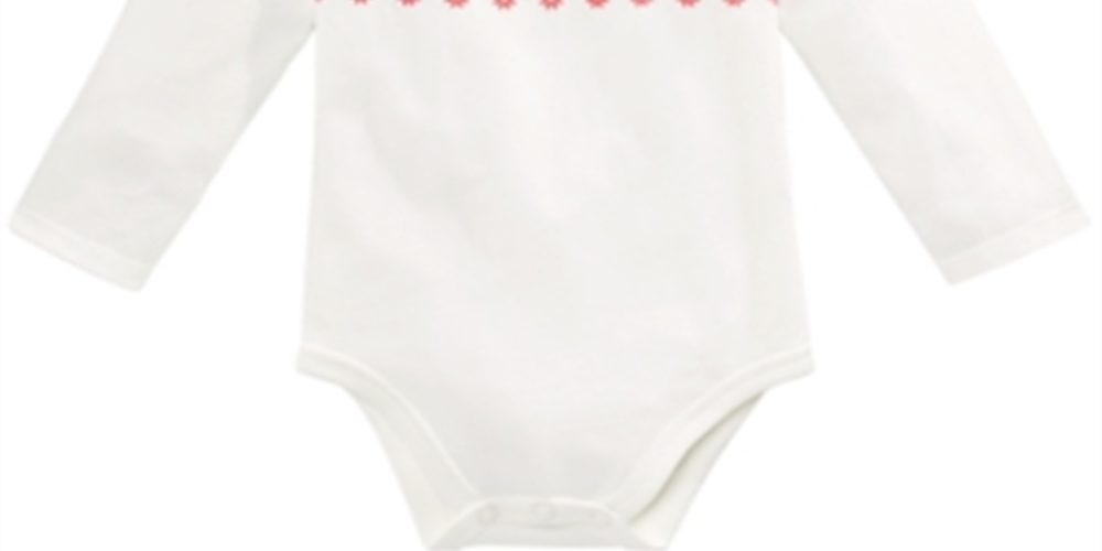 First Impressions Baby Boy's Penguins Bodysuit White Size 0-3 MONTHS