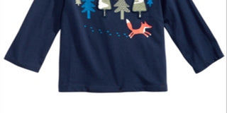 First Impressions Toddler Boy's Forest & Fox T-Shirt Blue Size 3T