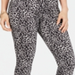 INC International Concepts Women's Essential Leopard Skinny Jeans Leopard Black  Size 6
