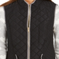 Charter Club Women's Quilted Stand-Collar Vest Black Size Medium