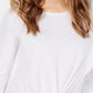 Style & Co Women's Twist-Front Draped Top White Size Petite XL