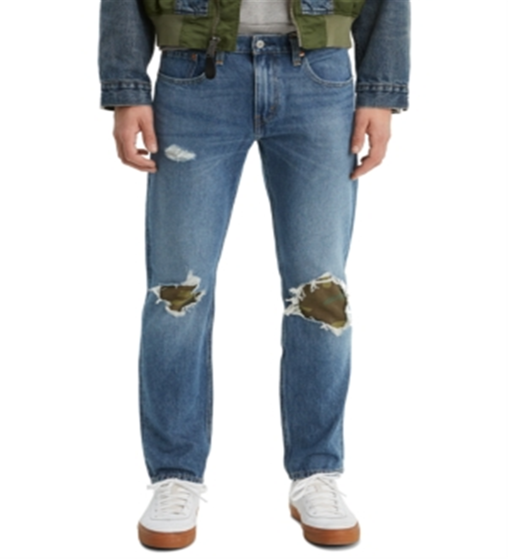 Levi's Men's Stretch Tapered Regular Fit Denim Jeans Blue Size 36 X 30