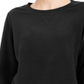 Karen Scott Women's Sport Fleece Sweatshirt Black Size X-Small