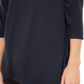 Alfani Women's Asymmetrical Cut-Out Top Navy Size Petite XL