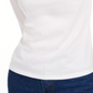 Maison Jules Women's 3/4-Sleeve Solid T-Shirt White Size XX-Large