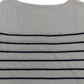 Charter Club Women's Striped T-Shirt White - Blue Size X-Small