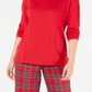 Family Pajamas Women's Mix It Brinkley Plaid Set Red Size L