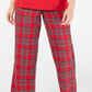 Family Pajamas Women's Mix It Brinkley Plaid Set Red Size L
