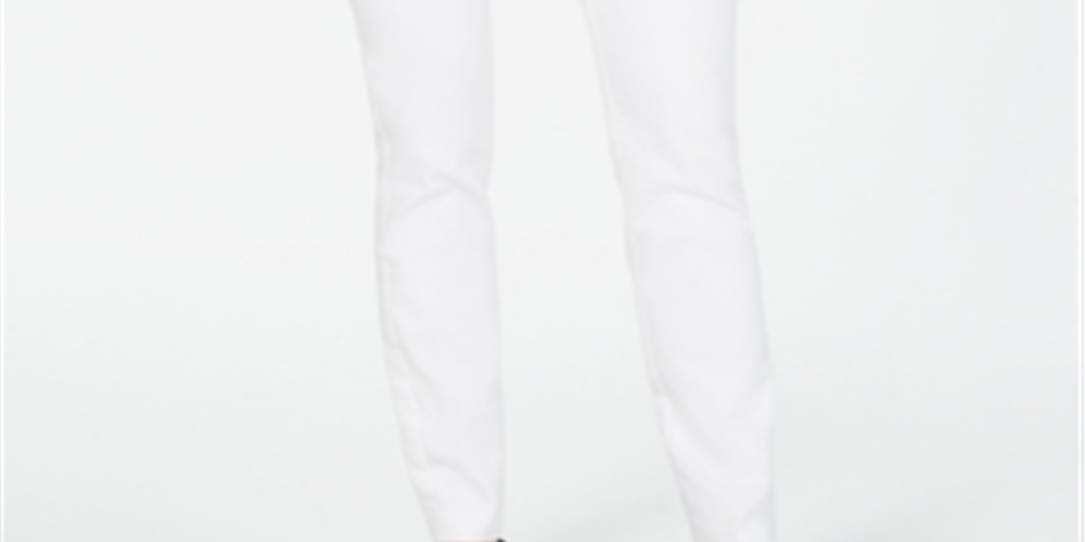 Charter Club Women's Chelsea Stretch Twill Pants White Size 16