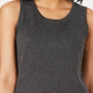Charter Club Women's Sleeveless Crew-Neck Sweater Gray Size XX-Large