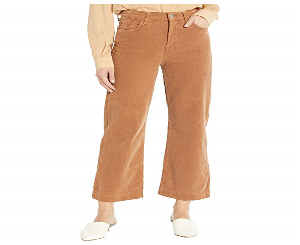 7 for All ManKind Women's Alexa Casual Corduroy Pants Brown  Size 32
