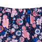 Epic Threads Big Girl's Floral Print Challis Shorts Navy Size L
