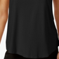 JM Collection Women's Petite Scoop-Neck Tank Top Black Size Petite S