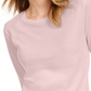 Maison Jules Women's 3/4-Sleeve Solid T-Shirt Pink Size Medium