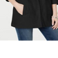 Karen Scott Women's Zip-Pocket Cardigan Black Size Small
