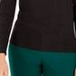 Bar III Women's Turtleneck Top Black Size Small