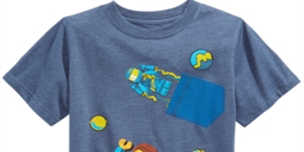 DC Comics Toddler Boy's Lego Movie 2 Graphic Cotton T-Shirt Blue Size 2