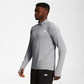 The North Face Men's Wander Quarter Zip Top Gray Size Small