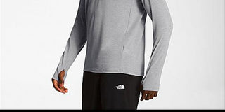 The North Face Men's Wander Quarter Zip Top Gray Size Small