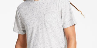 Sun + Stone Men's Regular Fit Jersey Slub T Shirt  Gray  Size X-Large