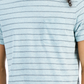Sun + Stone Men's Aaron Regular-Fit Stripe Pocket T-Shirt Blue Size Large
