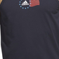 adidas Men's American Flag Tank Blue Size X-Large