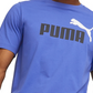 Puma Men's Essential Logo T-Shirt Blue Size Small