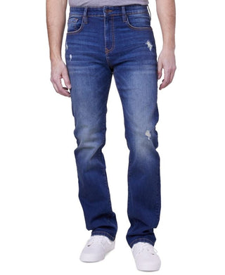 Lazer Men's Straight Fit Jeans Blue Size 31X32