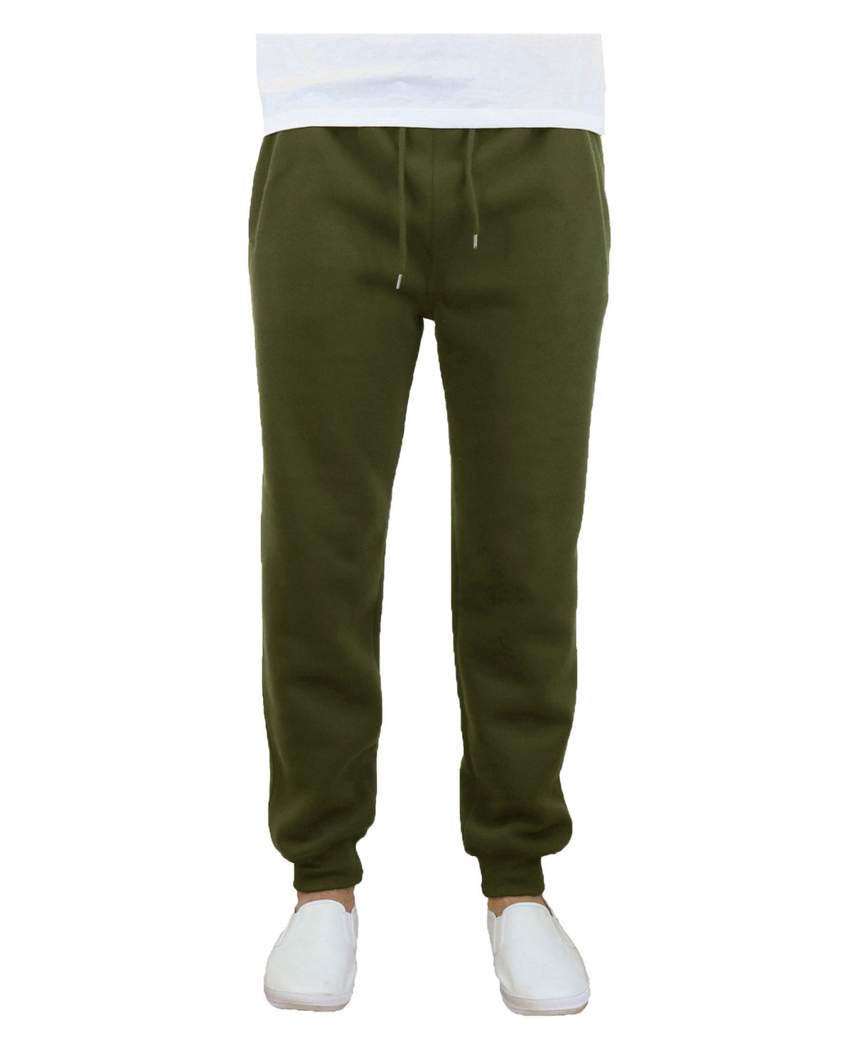 Galaxy By Harvic Men's Slim Fit Jogger Pants Green Size XX-Large