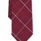 Michael Kors Men's York Classic Grid Tie Red Size Regular