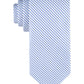 Tommy Hilfiger Men's Seersucker Stripe Tie Blue Size Regular