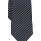 Club Room Men's Classic Grid Tie Black Size Regular