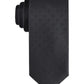 Calvin Klein Men's Tonal Square Solid Tie Black Size Regular