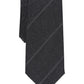 Alfani Men's Slim Stripe Tie Gray  Size Regular