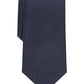 Perry Ellis Men's Gaines Mini Print Tie Black Regular