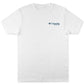 Columbia Men's Pfg Classic Fit Boat Logo Graphic T Shirt White Size Medium