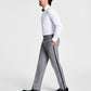 Alfani Men's Slim Fit Stretch Tuxedo Pants Gray  Size 30X32