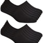 Club Room Men's No Show 12 pack Socks Black Size 10-13